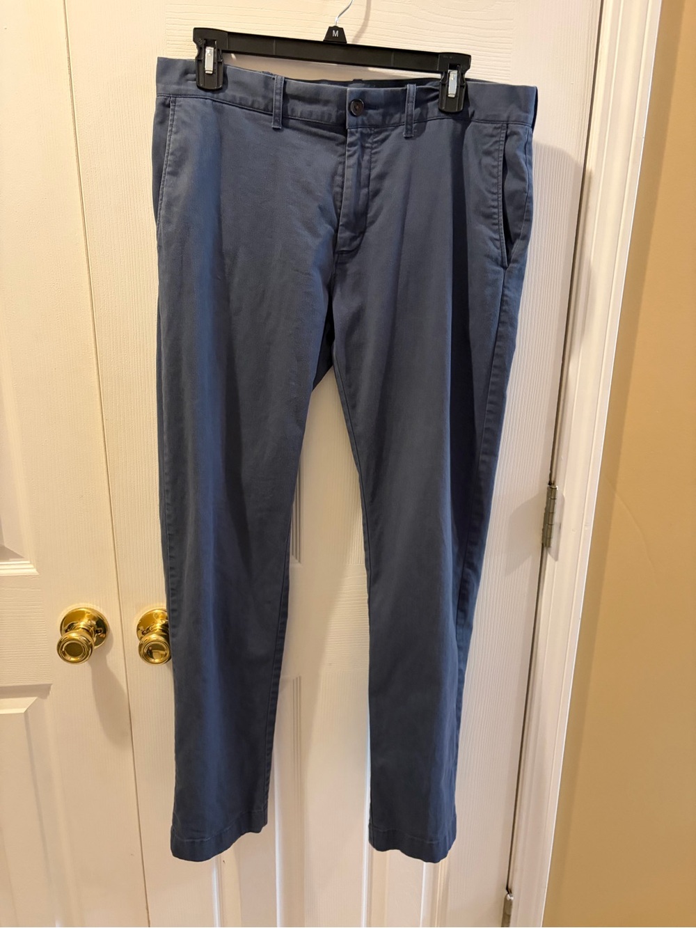J. Crew Slate Blue Slim Chinos